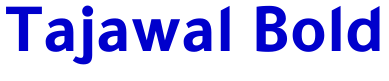 Tajawal Bold шрифт
